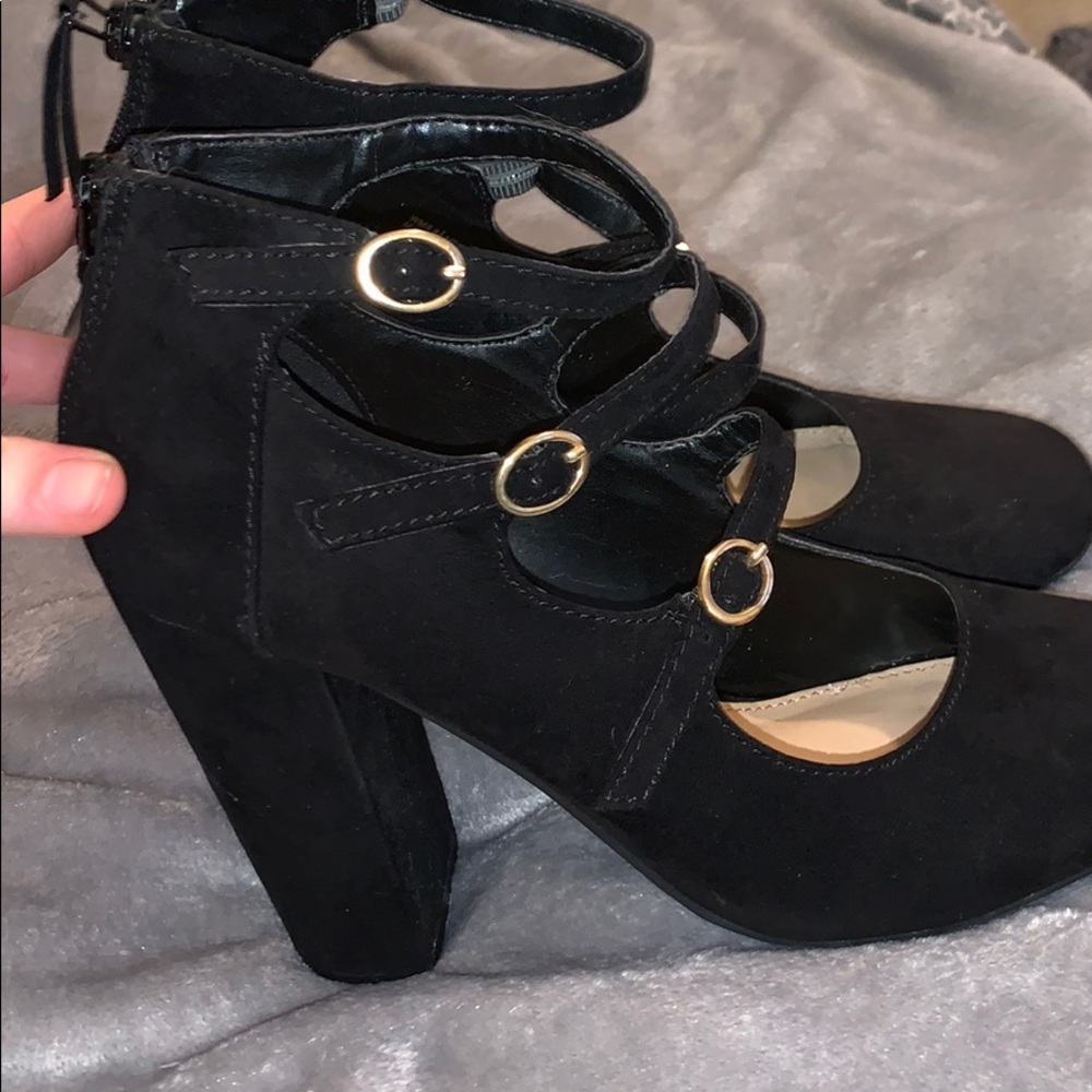 Lauren Conrad block heels